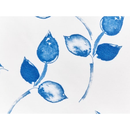 2 poduszki ogrodowe w liście 40 x 60 cm biało-niebieska TORBORA
