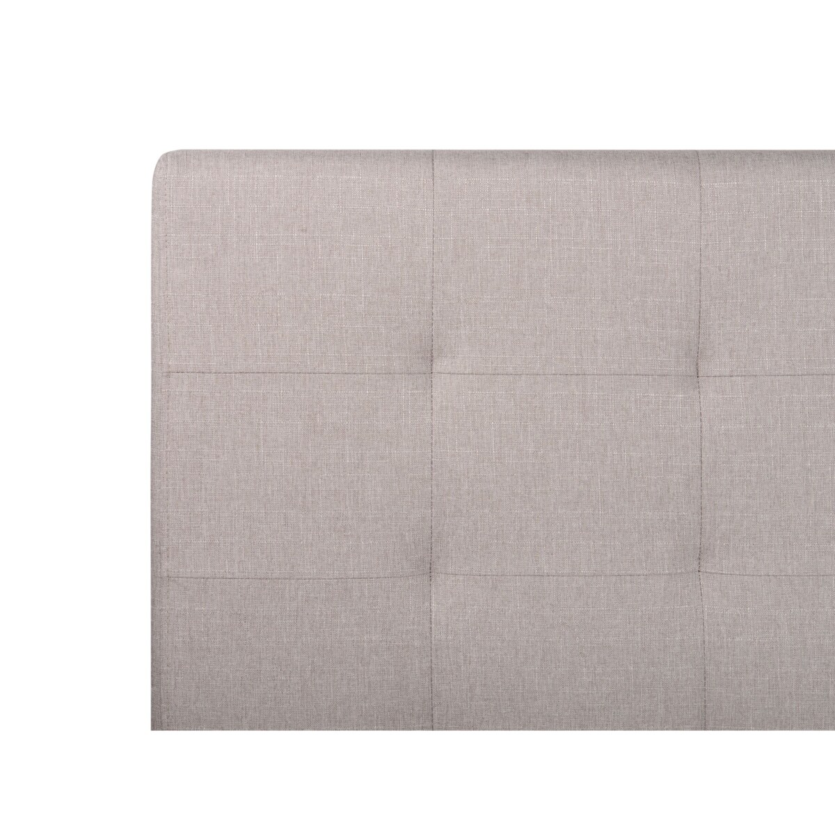 Łóżko z szufladami tapicerowane 160 x 200 cm jasnoszare LA ROCHELLE