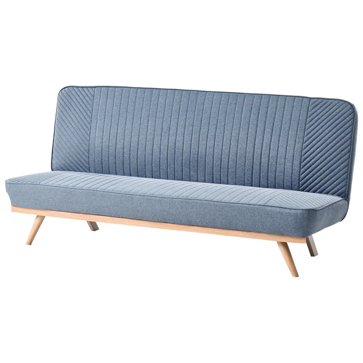 Sofa rozkładana dla 2 osób KALFAFEL Niebieski