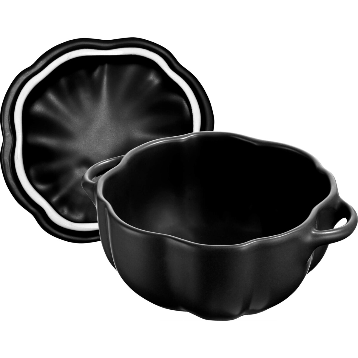 Mini Cocotte okrągły dynia Staub - 500 ml, Czarny