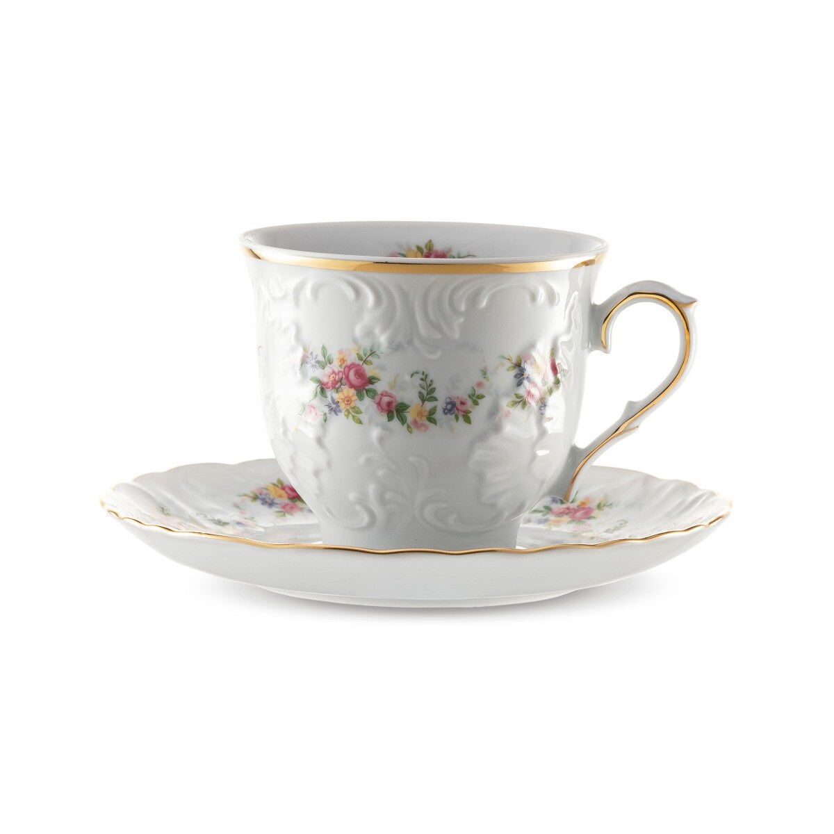 Filiżanka 250 ml ze spodkiem Rococo G742