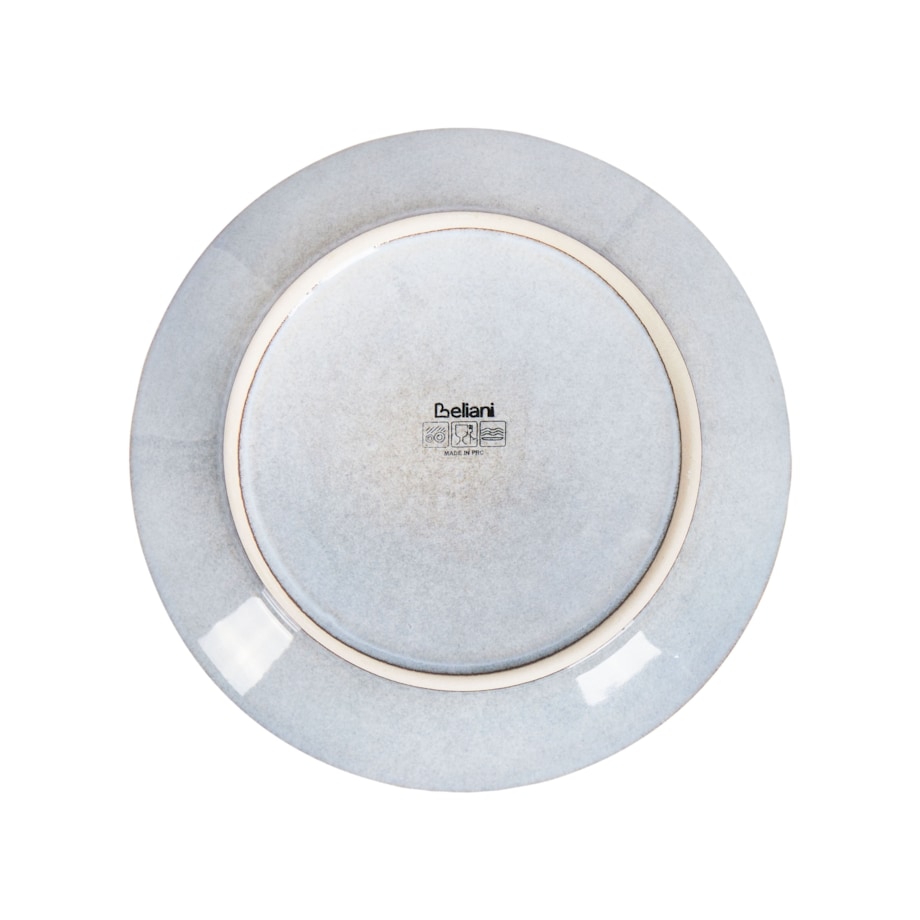 Zestaw 8 małych talerzy JUNIPER Kamionka Błękitny