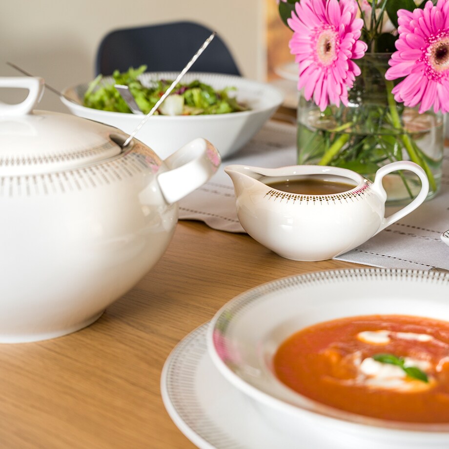 Sosjerka 550 ml Yvonne Złoty Miraż G682