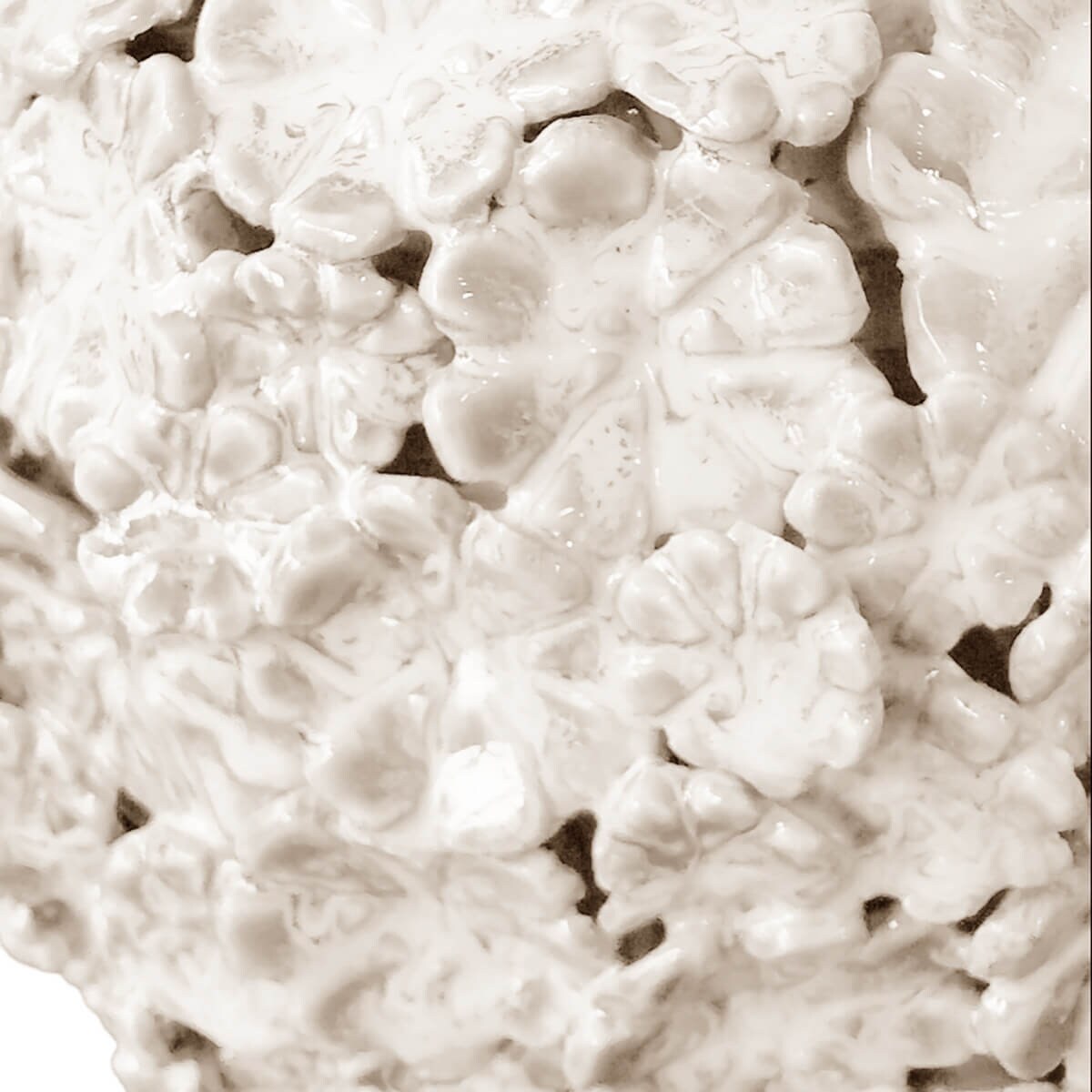 RITUALI DOMESTICI FIORINFIORELLO Biała donica M