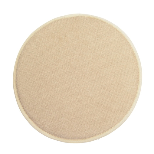 Siedzisko na krzesło Dot beige, śr. 34 x 2cm