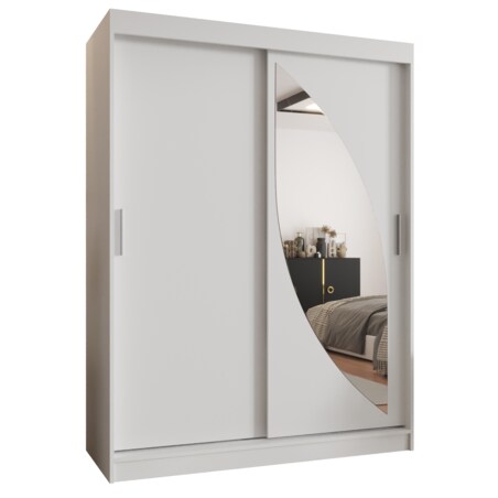 Szafa przesuwna MILO 150 biały