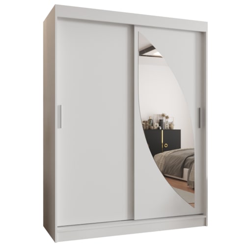 Szafa przesuwna MILO 150 biały