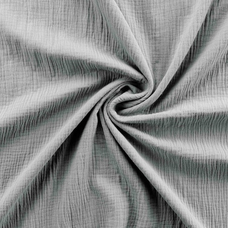 Komplet pościeli muślinowej MUSSOLA 240x220 cm szary