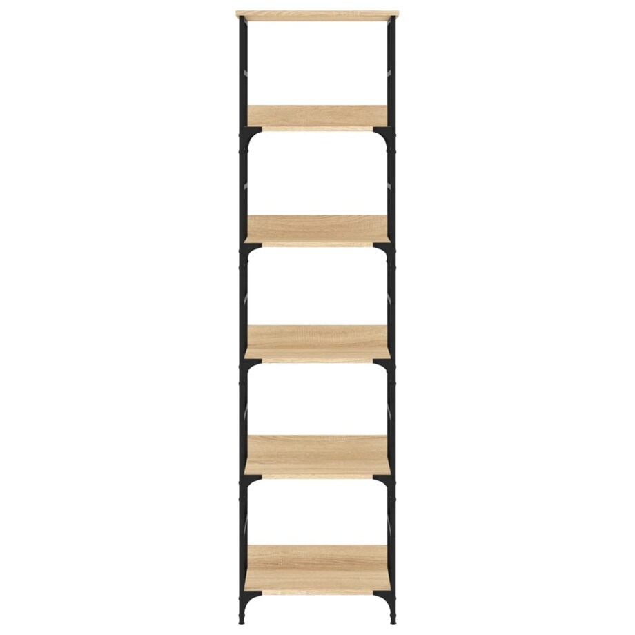 vidaXL Regał na książki Sonoma Oak 50x33x188,5 cm Drewno konstrukcyjne