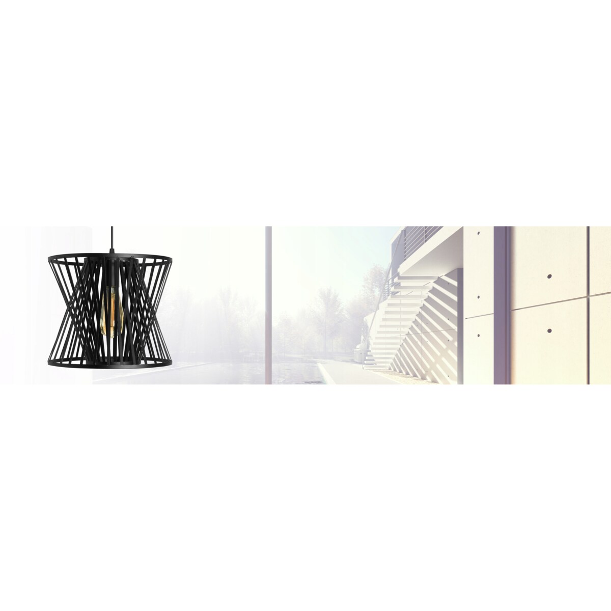 Lampa Sufitowa Wisząca W Stylu Loft 217 E27 Metal