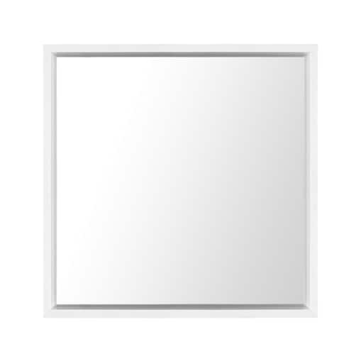 Lustro ścienne 50 x 50 cm białe BRIGNOLES