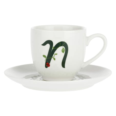 Filiżanka do kawy ze spodkiem Solotua - 90 ml, N