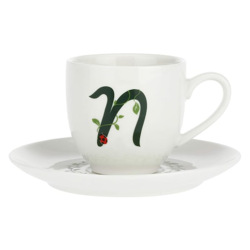 Filiżanka do kawy ze spodkiem Solotua - 90 ml, N