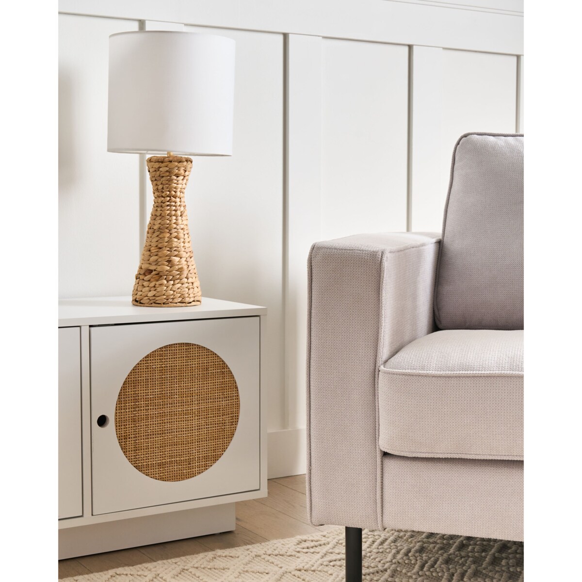 Lampa stołowa ATRAI Hiacynt wodny Naturalny