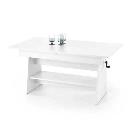 Ława rozkładana podnoszona ERIKA biała