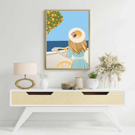 plakat summer graphic 3 21x30 cm