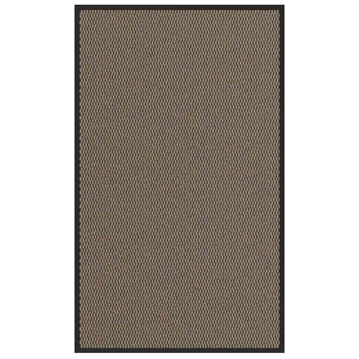 vidaXL Wycieraczka Brązowa 90x150 cm