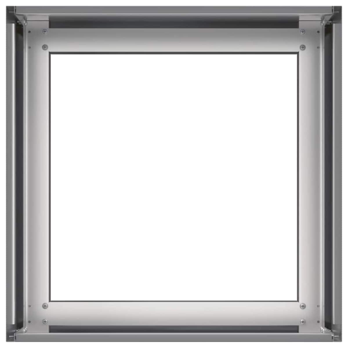 vidaXL Doniczka 40x40x30 cm Stal ocynkowana