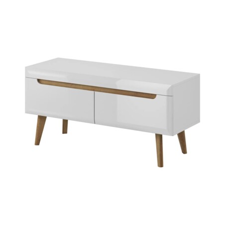 Szafka RTV EBBI 107 biały połysk