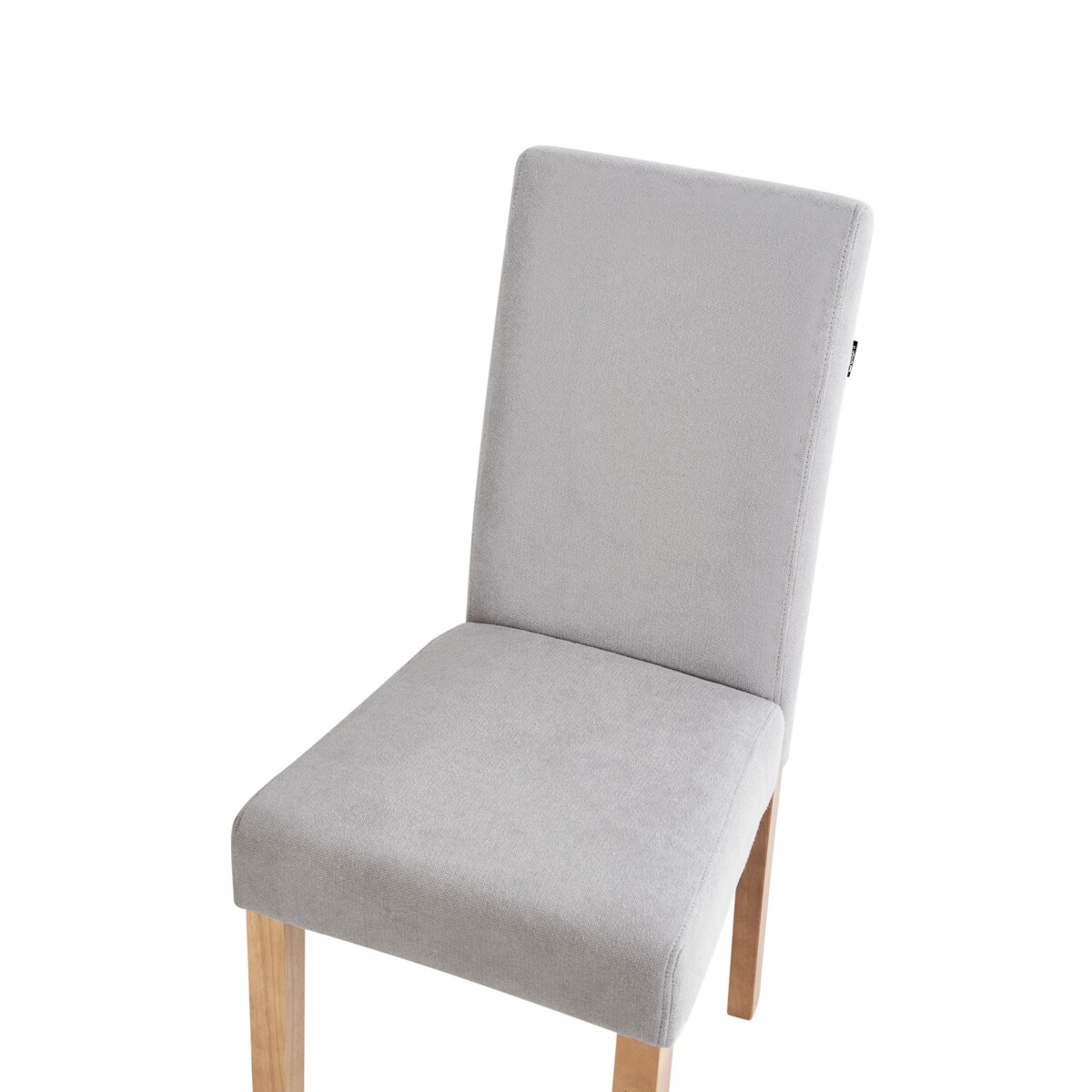 Zestaw 2 krzeseł do jadalni BROADWAY Ciemnoszary