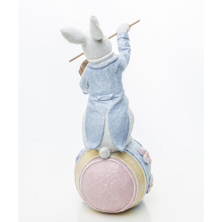 Stolik pomocniczy boczny metalowy Jay niebieski