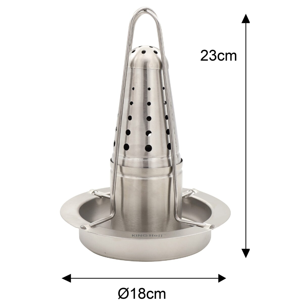 Uchwyt stojak ruszt do pieczenia całego kurczaka KINGHOFF