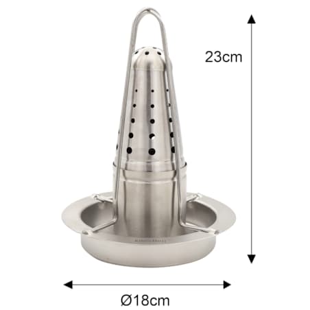 Uchwyt stojak ruszt do pieczenia całego kurczaka KINGHOFF