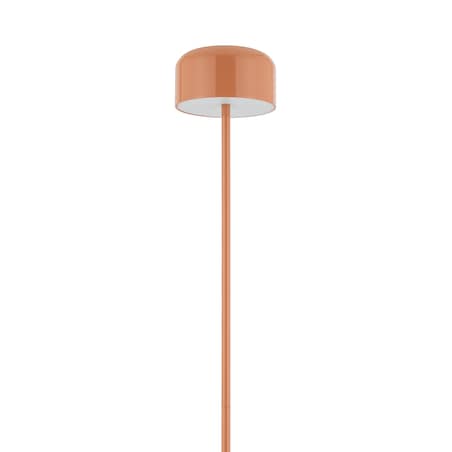 Lampa Stojąca Led Tk Lighting Noa Łososiowa Podłogowa Smukła Minimalizm 9W 3000K 800Lm