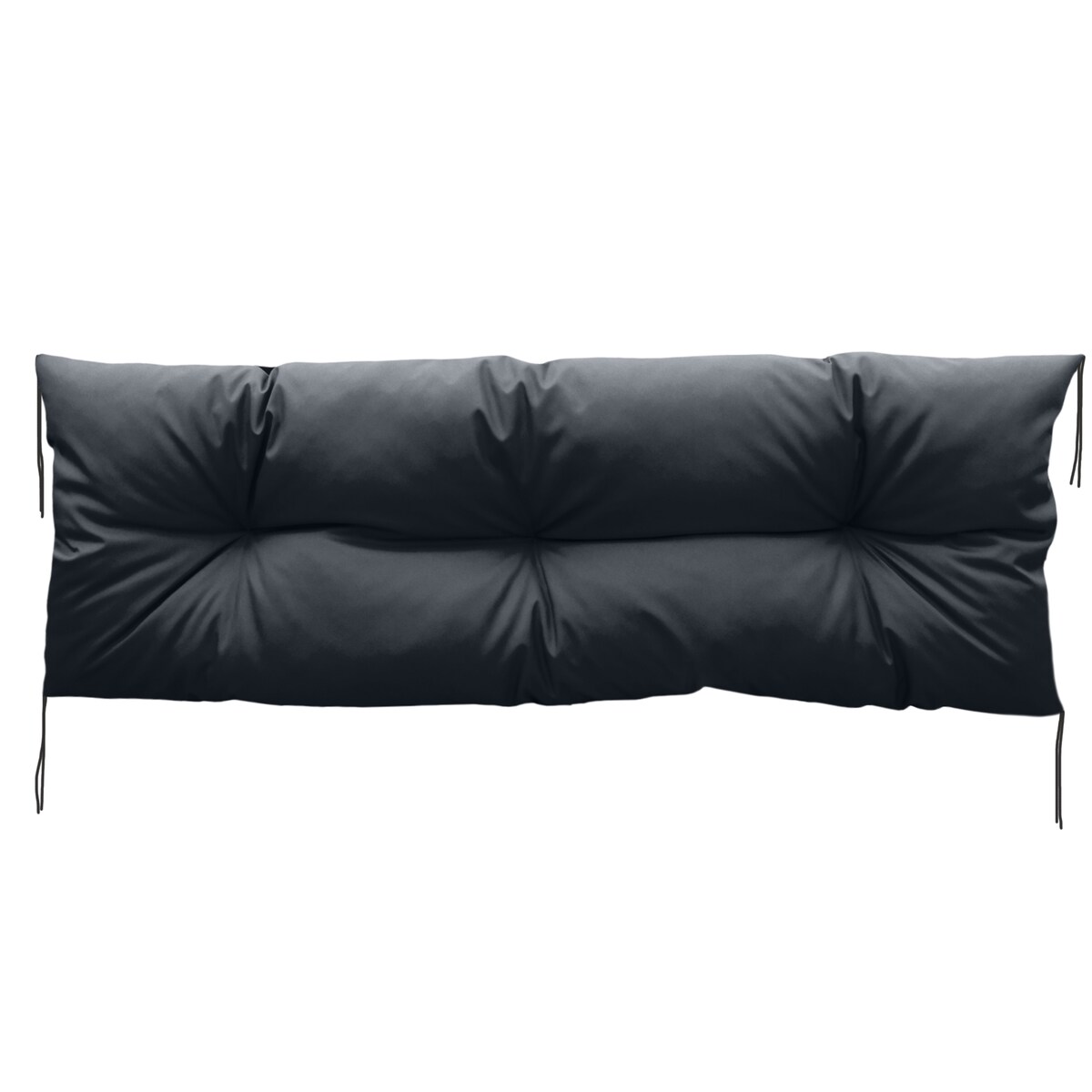 Poduszka Ogrodowa Na Huśtawkę Ławkę 120X40 Cm Na Meble Palety Wodoodporna Czarna