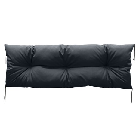 Poduszka Ogrodowa Na Huśtawkę Ławkę 120X40 Cm Na Meble Palety Wodoodporna Czarna