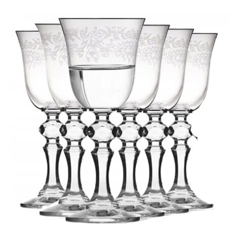Kieliszki do Wódki Nalewki Likieru Krista Deco 50 ml Krosno na Nóżce Zestaw