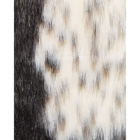 Dywan ekoskóra czarny 60 x 90 cm NAMBUNG