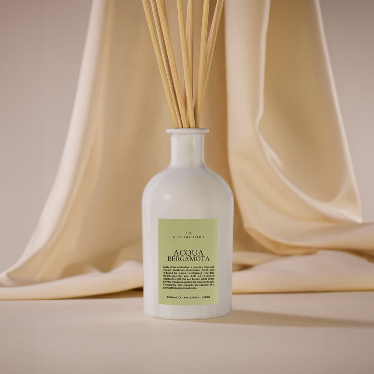Dyfuzor zapachowy 500 ml, ACQUA BERGAMOTA, White Insignia