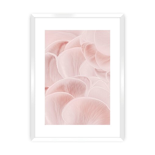 Plakat Pastel Pink I, 30 x 40 cm, Ramka: Biała