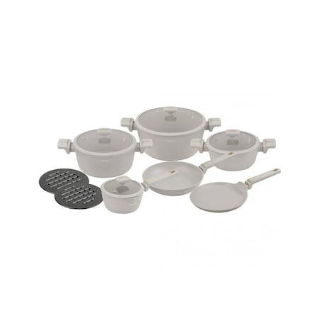 Klausberg zestaw 12 garnków marmurkowych 63912