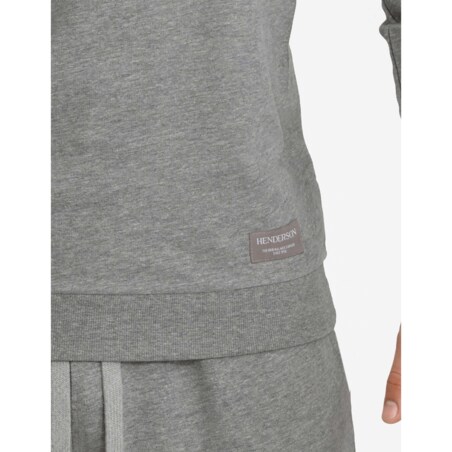 Piżama Universal 40951-90X Szary Melanż Szary Melanż, XXL