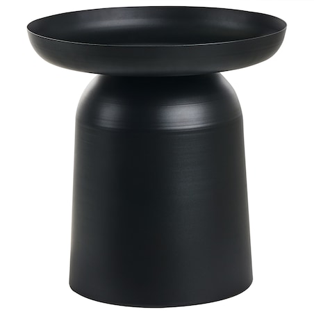 Stolik pomocniczy TORRENS Metal Czarny