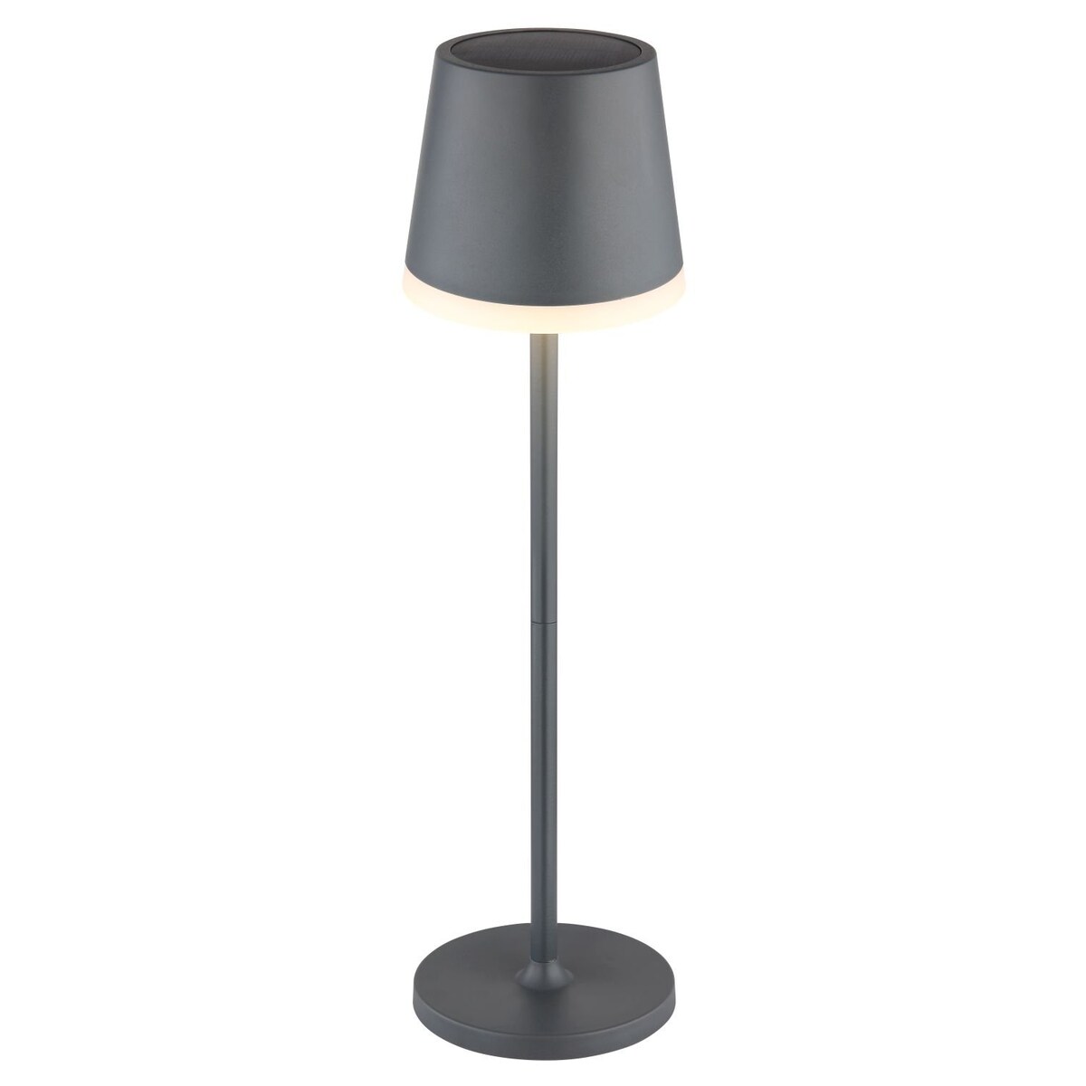 Lampa stołowa ogrodowa solarna LED Globo SOLAR 36637A IP44 antracyt 3000K na taras i balkon