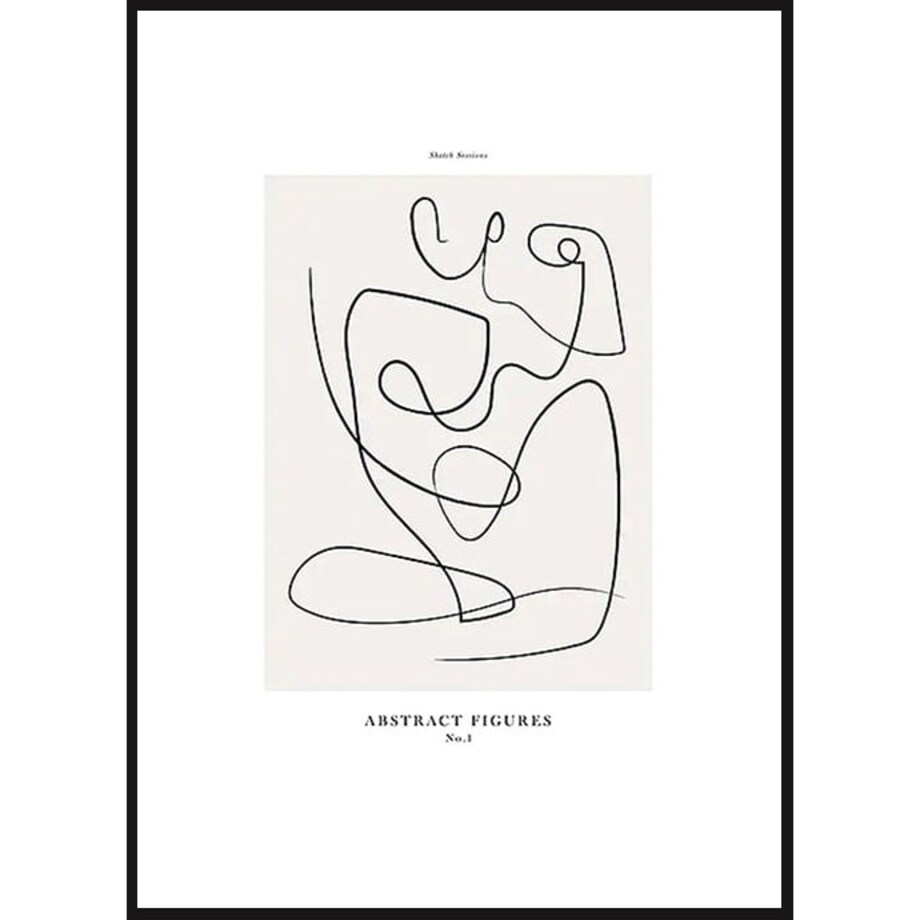 Poster Story, Plakat, Obraz - Kobieta w Kawiarni, wymiary 50 x 70 cm