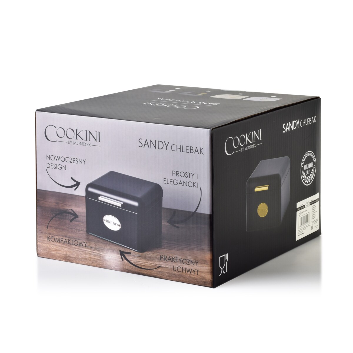 SANDY Chlebak 20x20xh14cm COOKINI