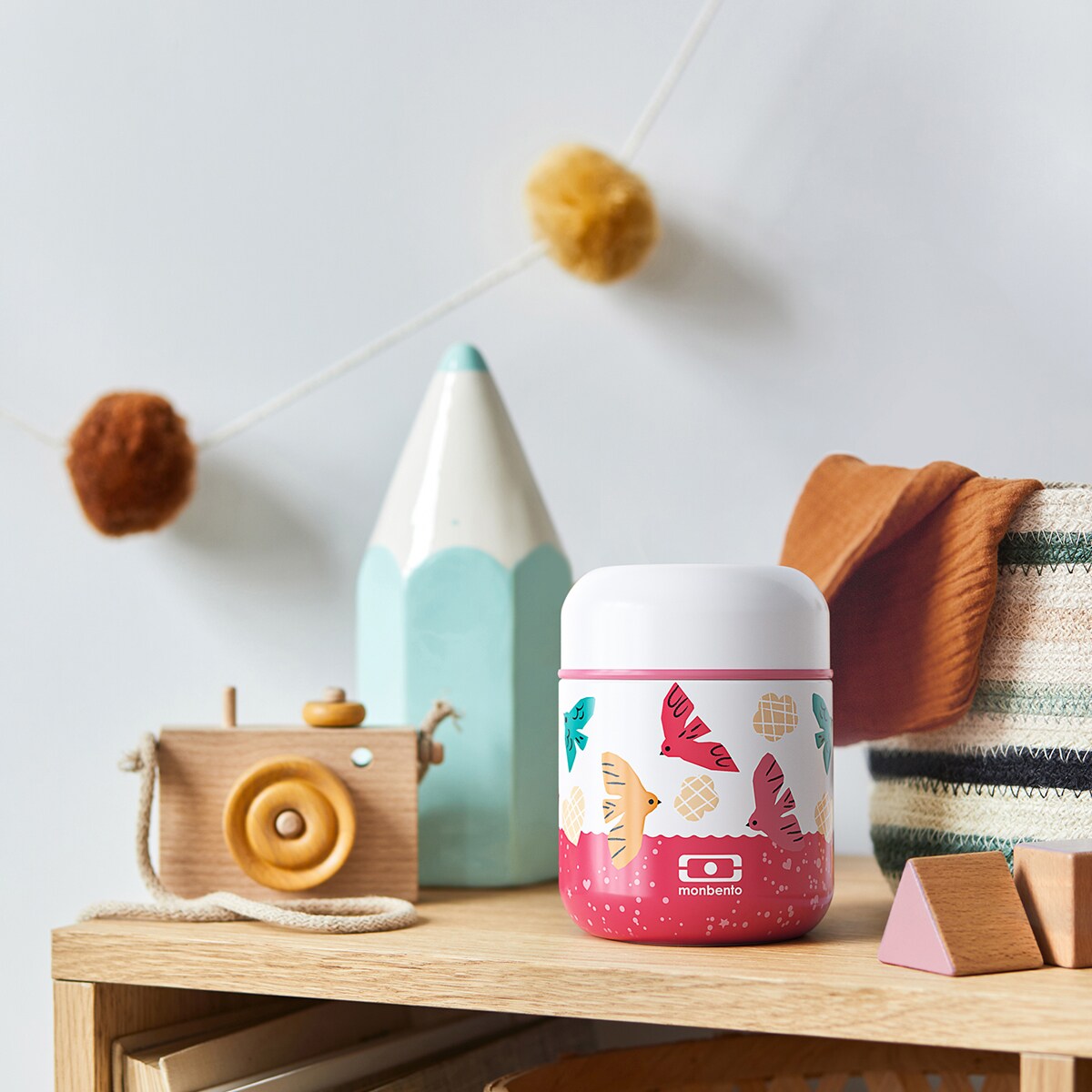 Monbento Capsule termos obiadowy 0,28 l Birds