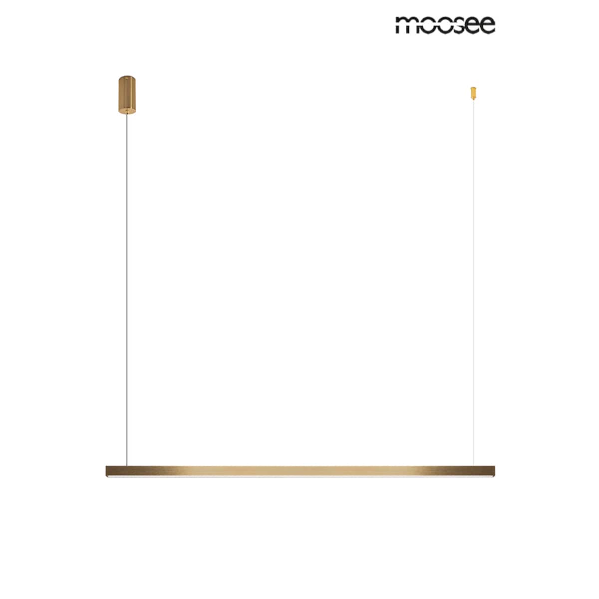 Lampa wisząca LINUS 100 złota