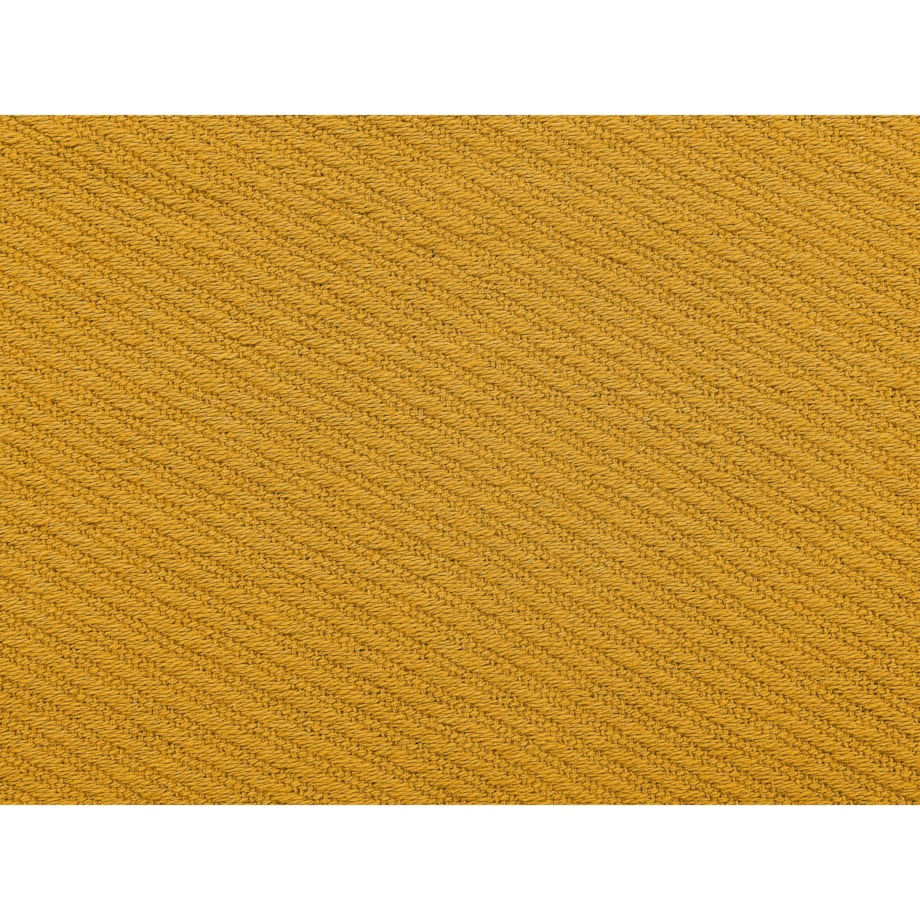 Koc bawełniany 125 x 150 cm musztardowy YARSA
