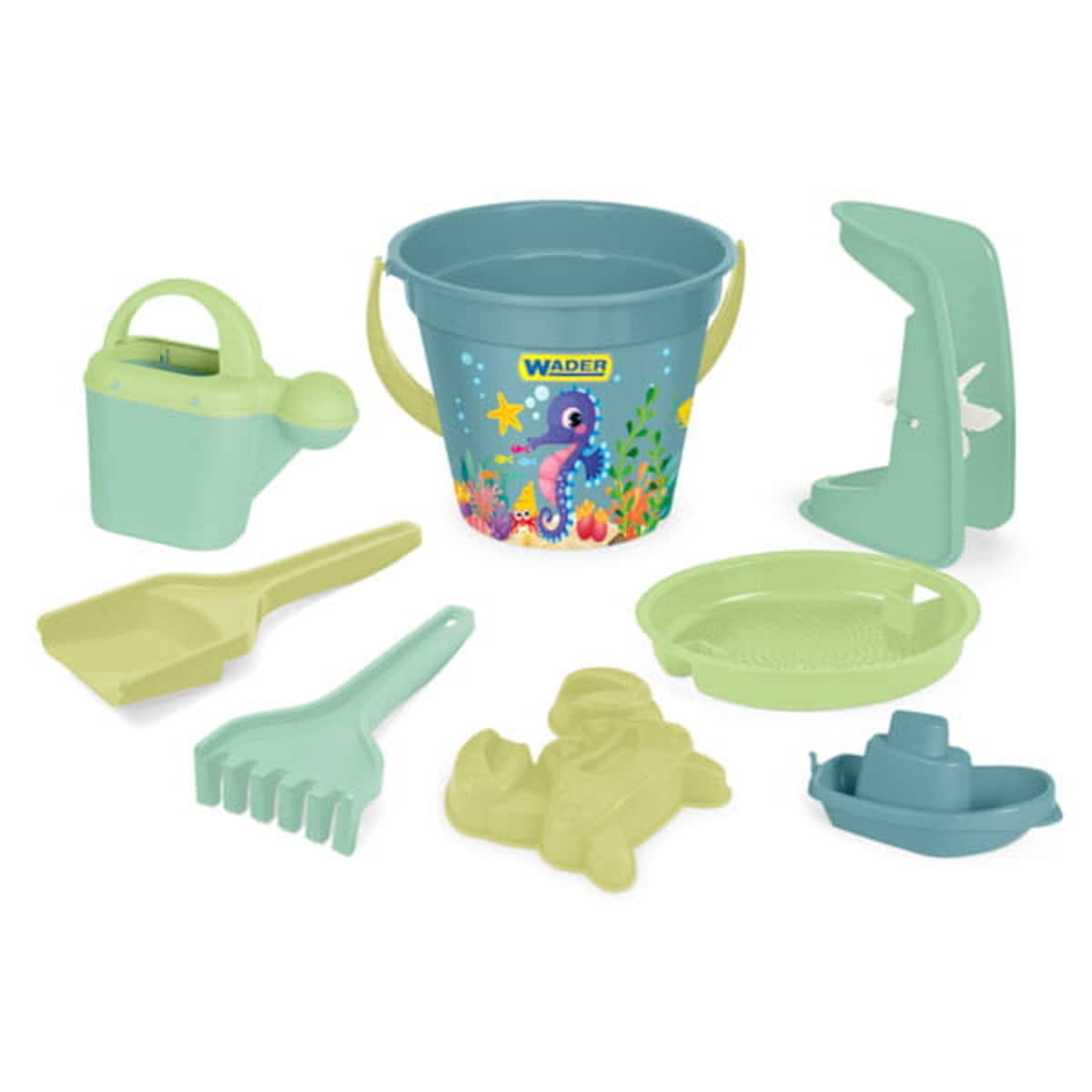 WADER Replay SeaWorld Komplet Do Piasku 8 El Do Zabawy Na Świeżym Powietrzu