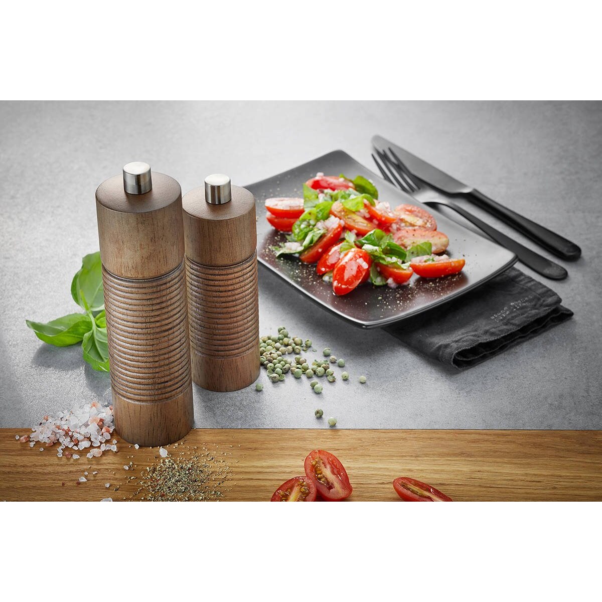 Młynek do soli i pieprzu TEDORO, 18 cm