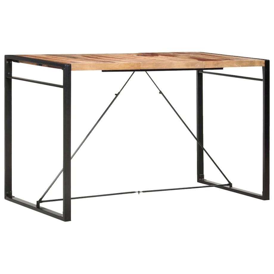 vidaXL Stolik barowy, 180x90x110 cm, lite drewno akacjowe
