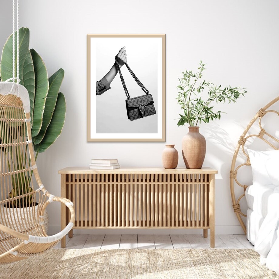 Poster Story, Plakat, Obraz - Torebka Gucci, wymiary 30 x 42 cm