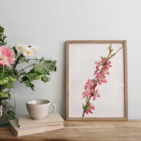 Plakat Kwitnąca Śliwka 21x30cm
