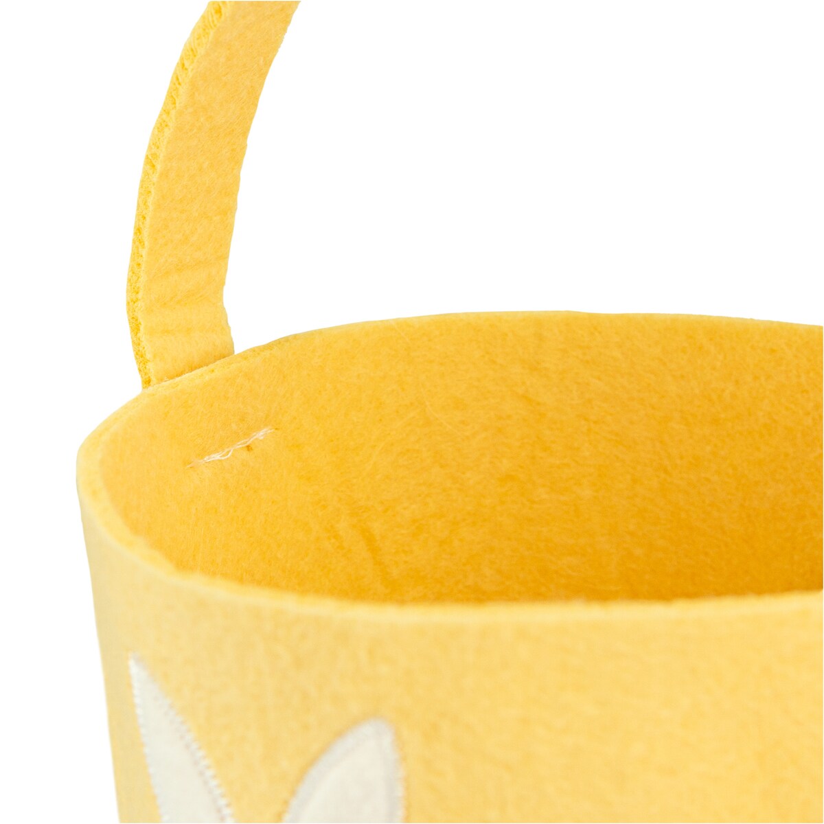 Koszyk Koszyczek Filcowy Wielkanocny Na Jajka Pisanki Dekoracja Ozdoba Z Zajączkiem Pomarańczowy