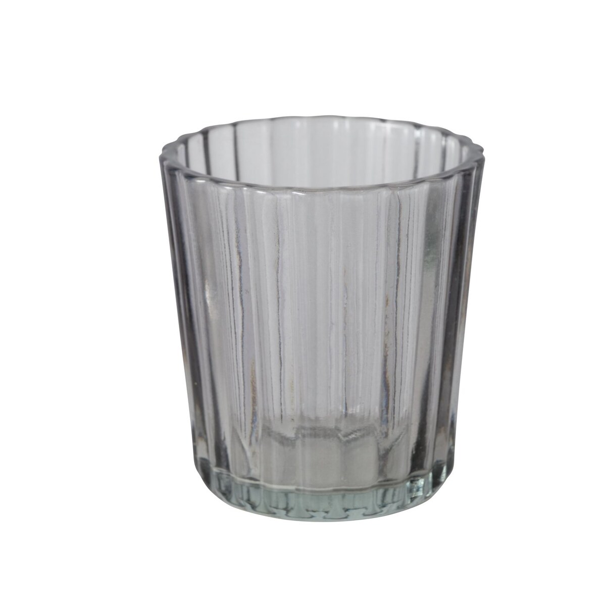 Zestaw szklanych dekoracji TOLKA, świeczniki i wazon,10 cm